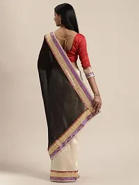 Beautiful Art Silk Saree with Blouse piece-thumb3