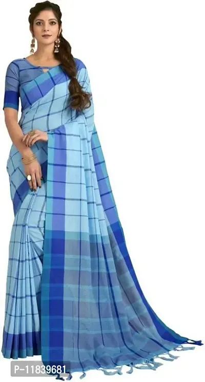 Beautiful Art Silk Saree with Blouse piece-thumb0