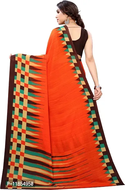 Beautiful Georgette Saree with Blouse piece-thumb4