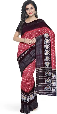 Beautiful Art Silk Saree with Blouse piece-thumb1