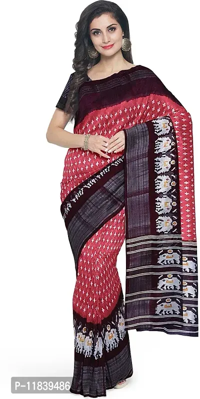 Beautiful Art Silk Saree with Blouse piece-thumb2