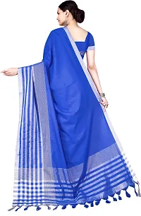 Beautiful Cotton Silk Saree with Blouse piece-thumb2