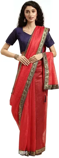 Beautiful Art Silk Saree with Blouse piece