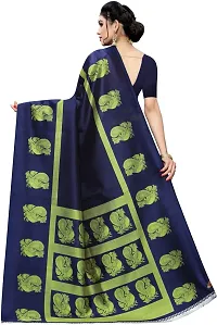 Beautiful Art Silk Saree with Blouse piece-thumb3