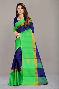 Beautiful Art Silk Saree with Blouse piece-thumb3