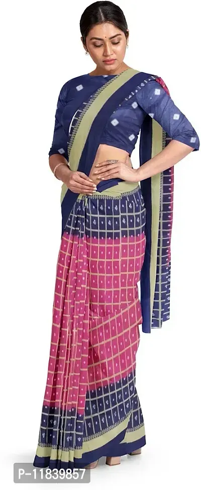 Beautiful Art Silk Saree with Blouse piece-thumb3