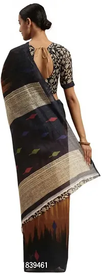 Beautiful Art Silk Saree with Blouse piece-thumb3