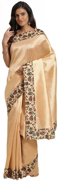 Elegant Art Silk Saree with Blouse piece 