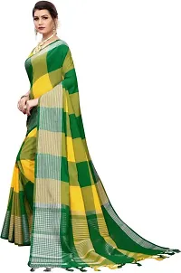 Beautiful Art Silk Saree with Blouse piece-thumb3