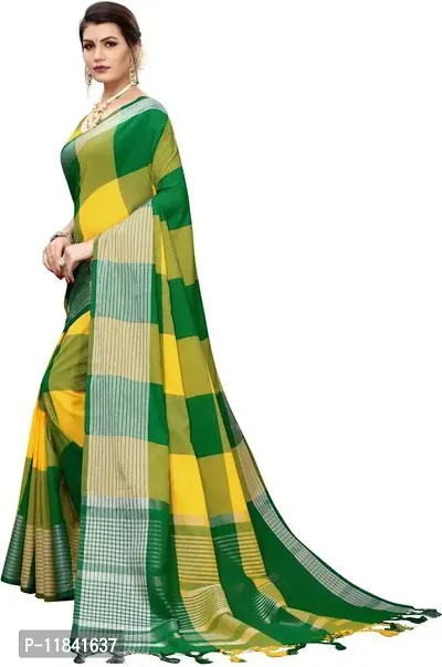 Beautiful Art Silk Saree with Blouse piece-thumb4