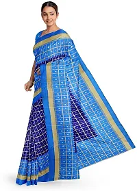 Beautiful Art Silk Saree with Blouse piece-thumb2