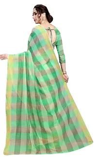 Beautiful Art Silk Saree with Blouse piece-thumb1