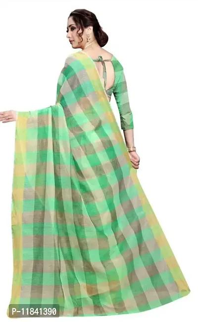 Beautiful Art Silk Saree with Blouse piece-thumb2