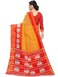 Beautiful Art Silk Saree with Blouse piece-thumb2