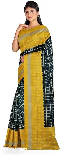 Beautiful Art Silk Saree with Blouse piece-thumb3