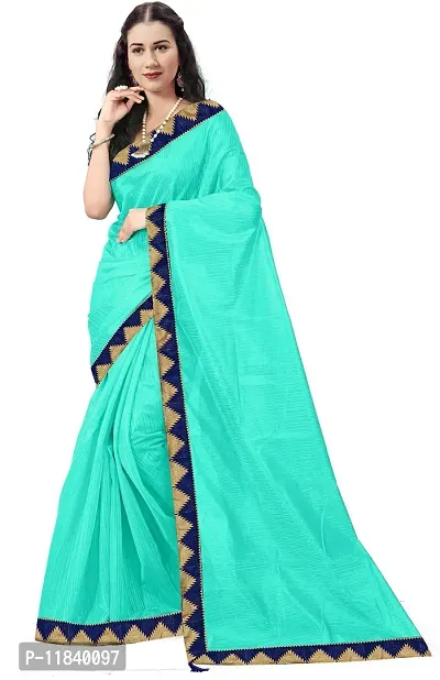 Beautiful Art Silk Saree with Blouse piece-thumb0