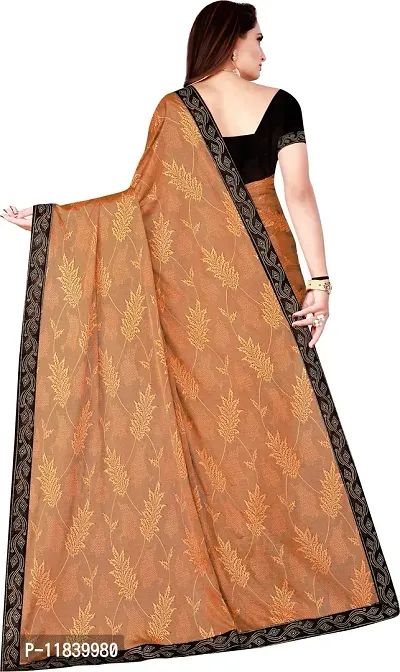 Beautiful Cotton Blend Saree with Blouse piece-thumb3