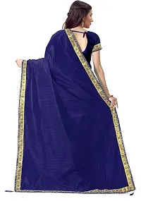 Beautiful Art Silk Saree with Blouse piece-thumb1