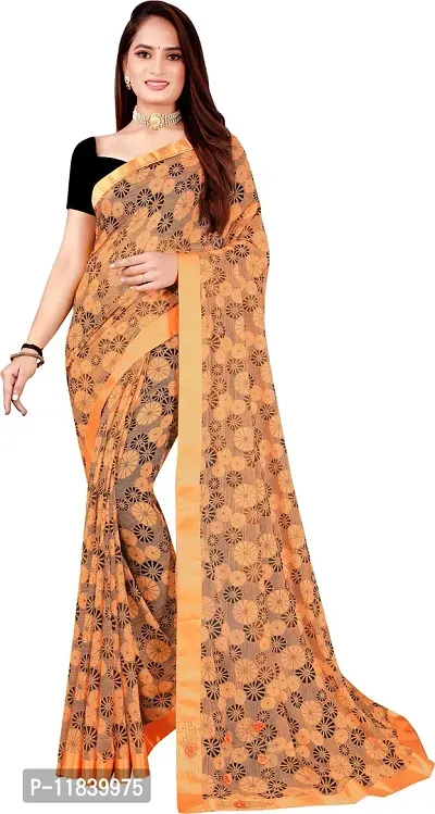 Beautiful Cotton Blend Saree with Blouse piece