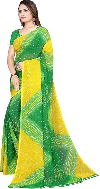 Beautiful Georgette Saree with Blouse piece-thumb1