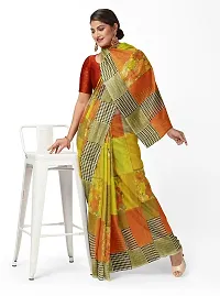 Beautiful Georgette Saree with Blouse Piece-thumb1