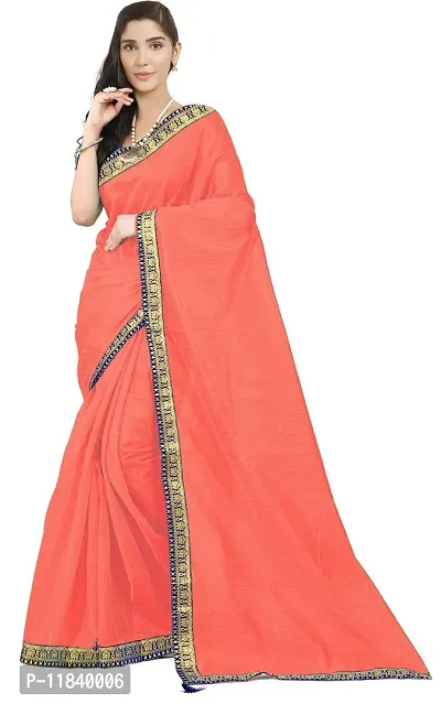 Beautiful Art Silk Saree with Blouse piece