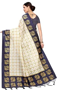 Beautiful Art Silk Saree with Blouse piece-thumb3