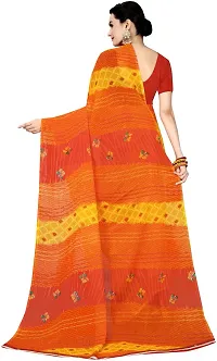 Beautiful Georgette Saree with Blouse piece-thumb1