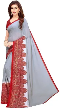 Beautiful Cotton Silk Saree with Blouse piece-thumb2