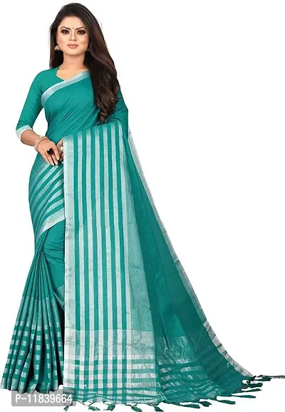 Beautiful Art Silk Saree with Blouse piece-thumb0