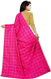 Beautiful Art Silk Saree with Blouse piece-thumb1