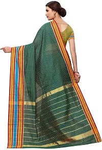 Beautiful Cotton Silk Saree with Blouse piece-thumb1