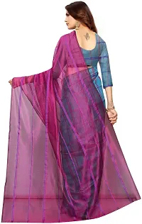 Beautiful Cotton Silk Saree with Blouse piece-thumb1