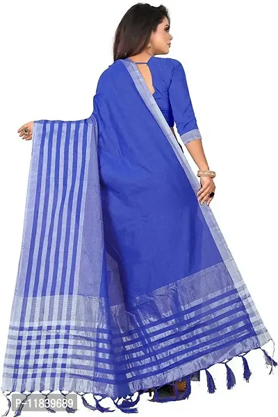 Beautiful Art Silk Saree with Blouse piece-thumb3