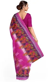 Beautiful Georgette Saree with Blouse Piece-thumb1