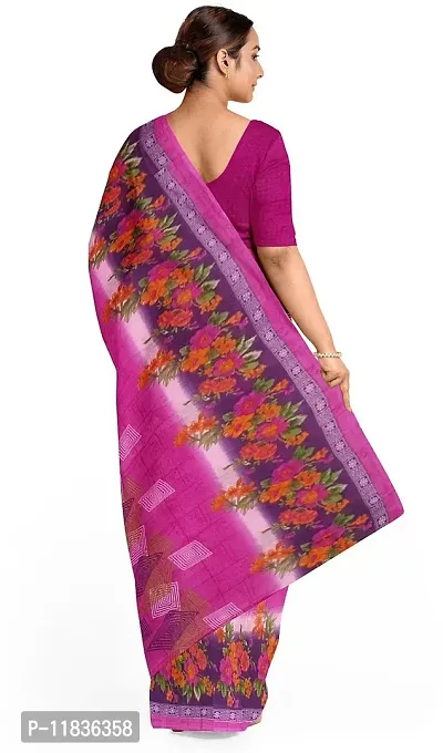 Beautiful Georgette Saree with Blouse Piece-thumb2