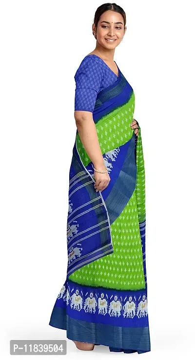 Beautiful Art Silk Saree with Blouse piece-thumb3