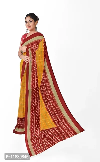 Beautiful Art Silk Saree with Blouse piece-thumb0