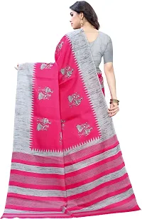 Beautiful Cotton Silk Saree with Blouse Piece-thumb1