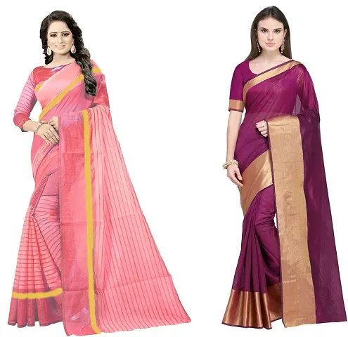 Trendy Georgette Sarees With Blouse Piece