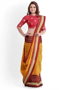 Beautiful Art Silk Saree with Blouse piece-thumb2