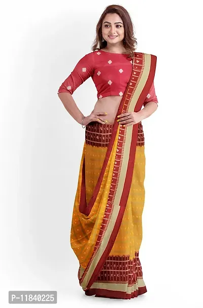 Beautiful Art Silk Saree with Blouse piece-thumb3