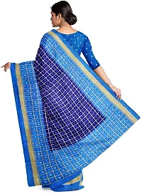 Beautiful Art Silk Saree with Blouse piece-thumb1