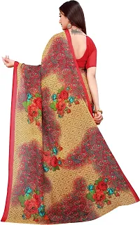 Beautiful Georgette Saree with Blouse piece-thumb2