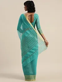 Beautiful Art Silk Saree with Blouse piece-thumb2