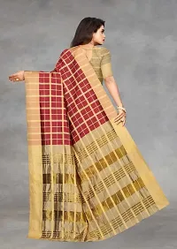 Beautiful Art Silk Saree with Blouse piece-thumb2