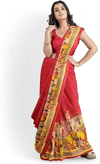 Beautiful Georgette Saree with Blouse piece-thumb2