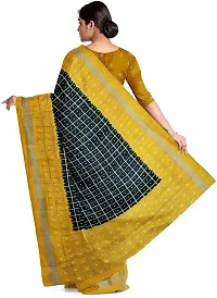 Beautiful Art Silk Saree with Blouse piece-thumb1