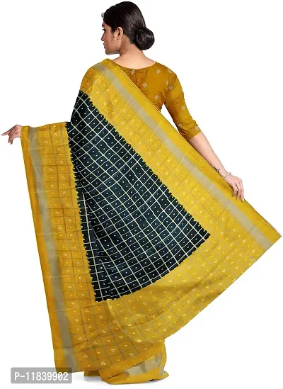 Beautiful Art Silk Saree with Blouse piece-thumb2