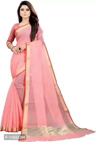 Beautiful Art Silk Saree with Blouse Piece